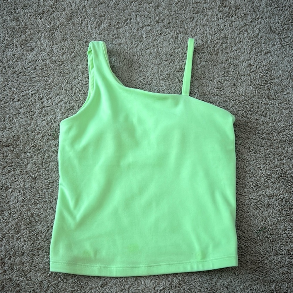 Green tank! Kids large 12! Only worn once! Great quality